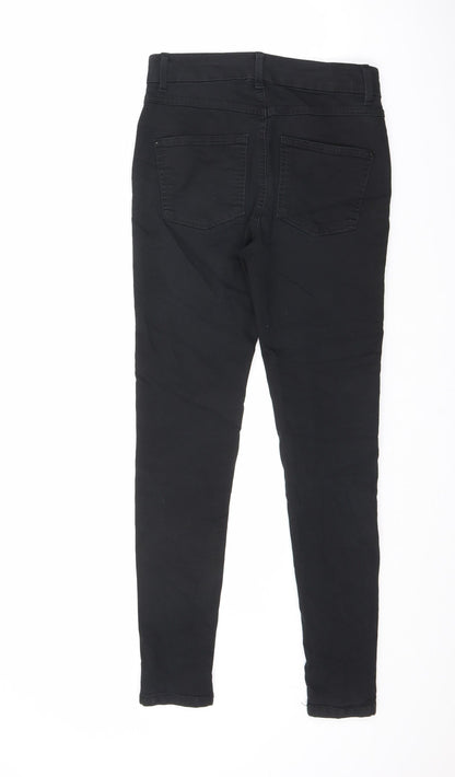 Womens UK Size 8 Marks and Spencer Regular Fit Straight Black Jeans