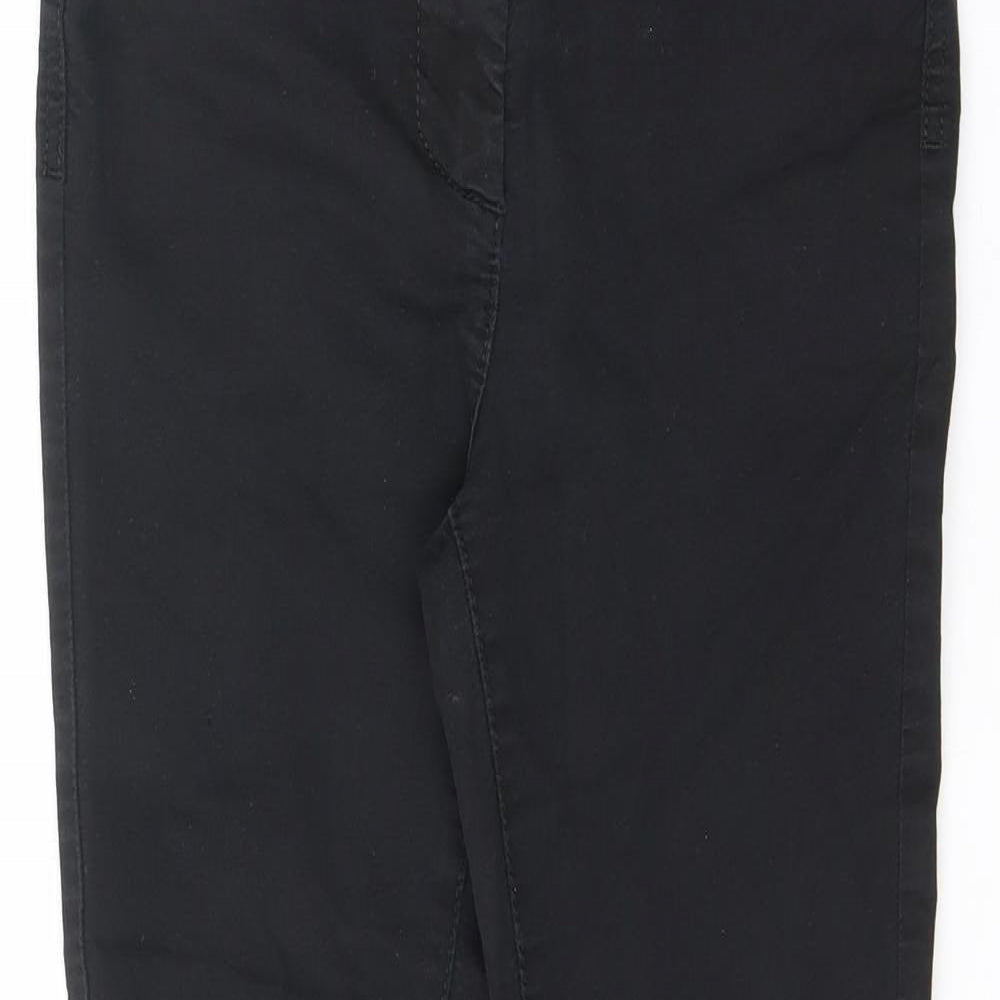 Womens UK Size 8 Marks and Spencer Regular Fit Straight Black Jeans