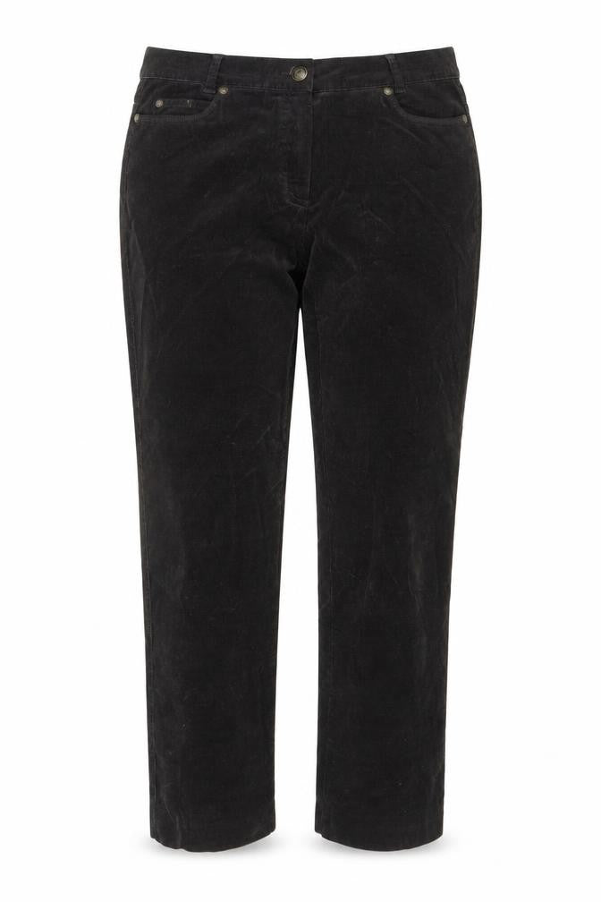 Womens UK Size 14 Steilmann Regular Fit Capri Brown Trousers