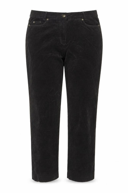 Womens UK Size 14 Steilmann Regular Fit Capri Brown Trousers