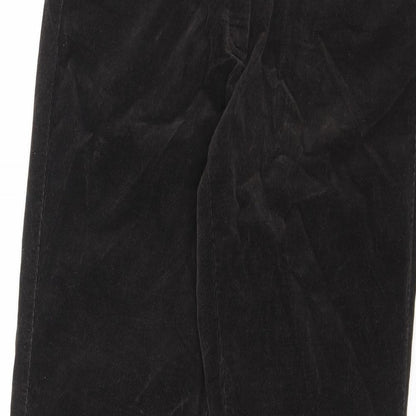 Womens UK Size 14 Steilmann Regular Fit Capri Brown Trousers