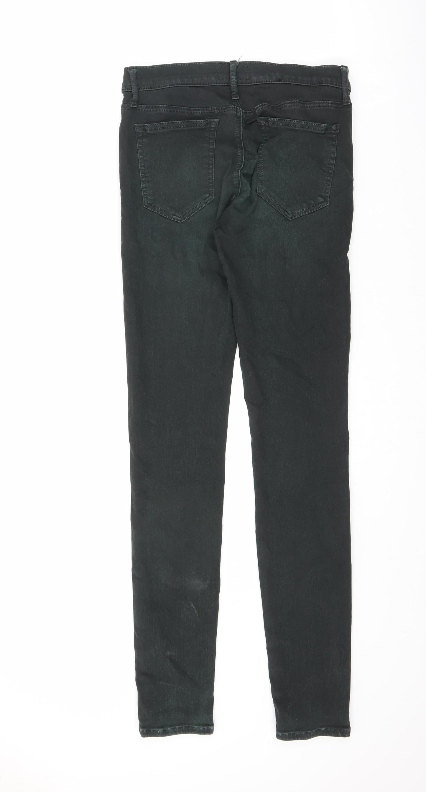 Koral Womens Black Cotton Skinny Jeans Size 27 in L31 in Regular Zip