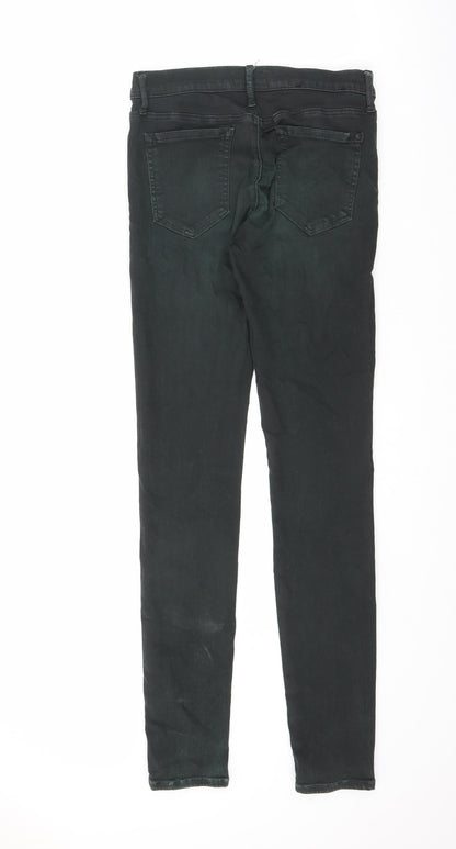 Koral Womens Black Cotton Skinny Jeans Size 27 in L31 in Regular Zip