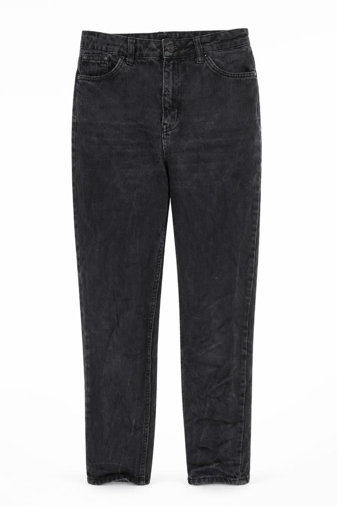 Womens UK Size 28 in Topshop Regular Fit Straight Grey Jeans