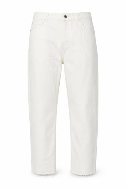 Womens UK Size 30 in ASOS Regular Fit Straight Ivory Jeans
