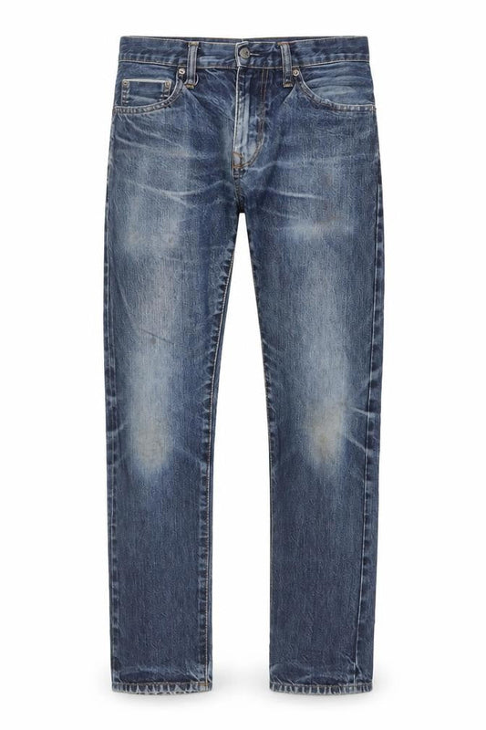 Mens UK Size 29 in Gap Slim Fit Straight Blue Jeans