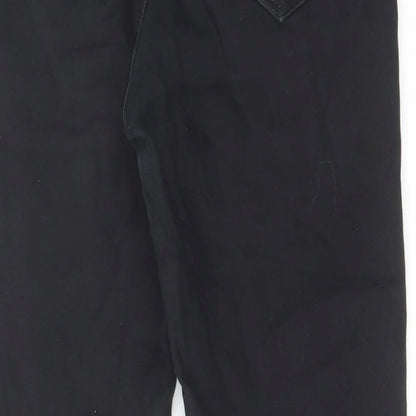 Gap Mens Black Cotton Skinny Jeans Size 32 in L28 in Regular Zip