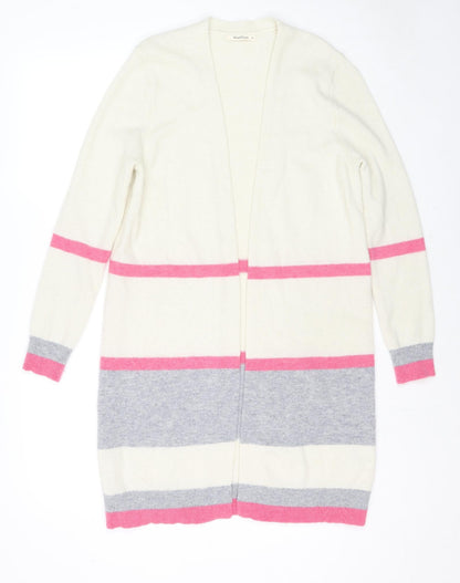 Womens UK Size M Woolovers Multicoloured Cardigan Jumper