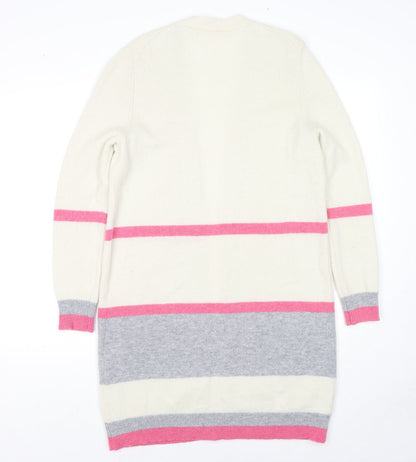 Womens UK Size M Woolovers Multicoloured Cardigan Jumper