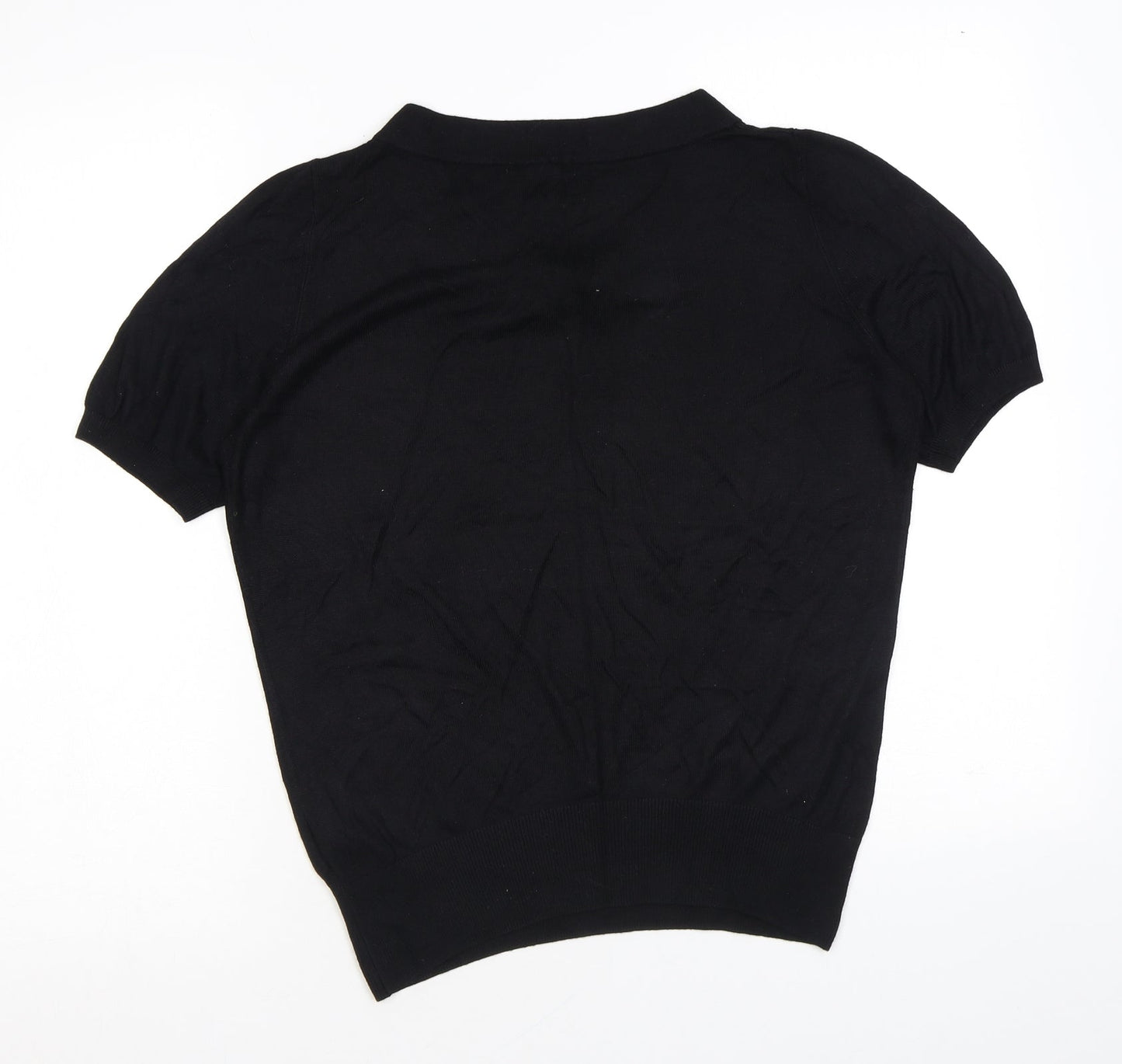 Womens UK Size S H&M Black Pullover Jumper