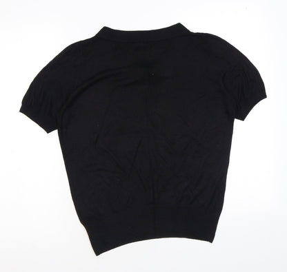 Womens UK Size S H&M Black Pullover Jumper