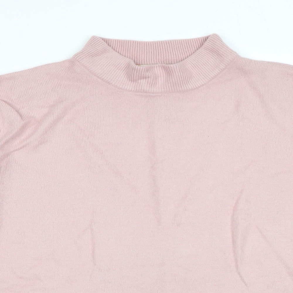 Womens UK Size S Bonmarché Pink Pullover Jumper