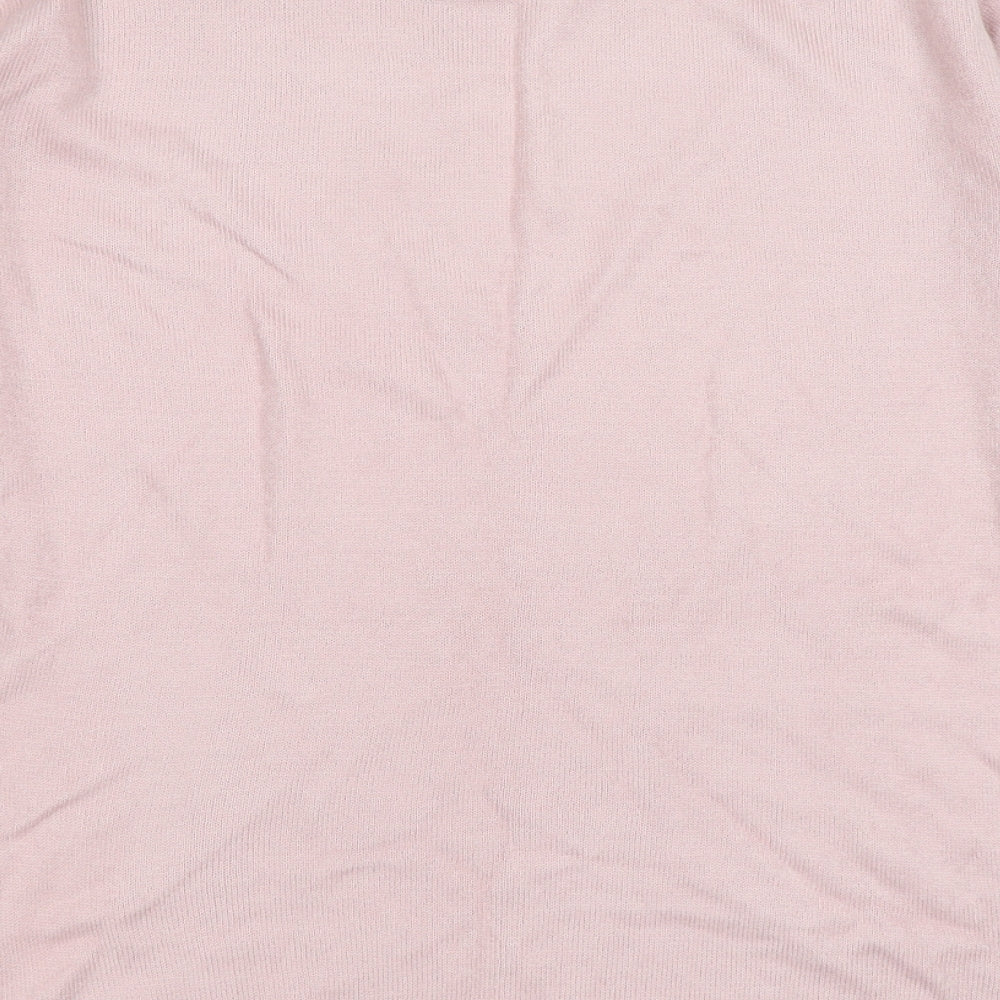 Womens UK Size S Bonmarché Pink Pullover Jumper