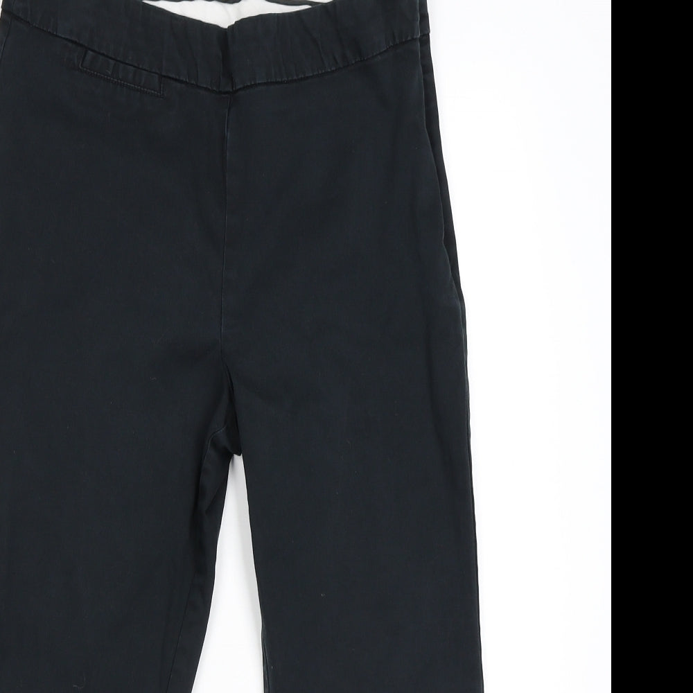 Womens UK Size 10 Marks and Spencer Regular Fit  Black Trousers