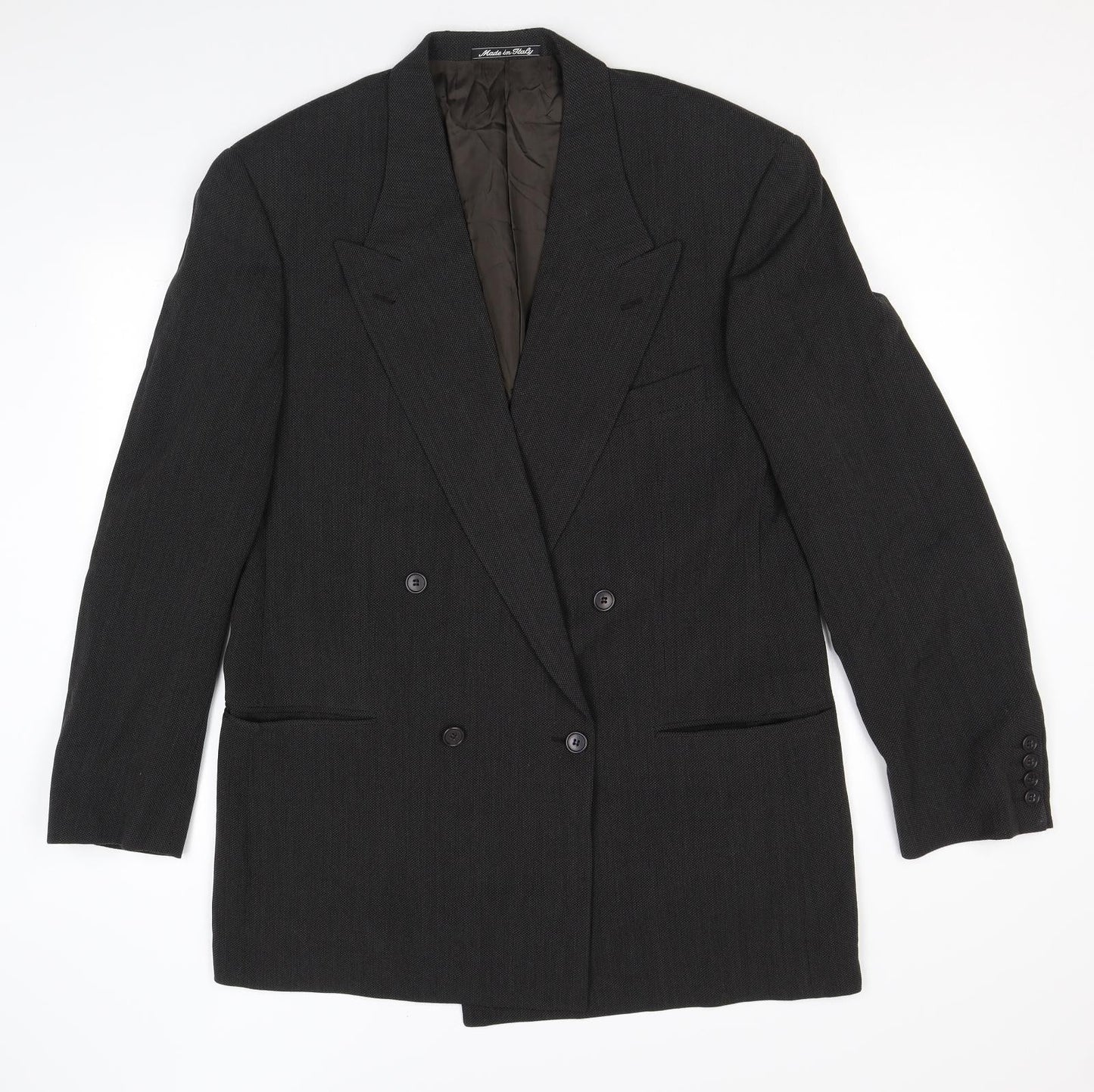 Mens UK Size 42 Marks and Spencer Regular Black Suit Jacket