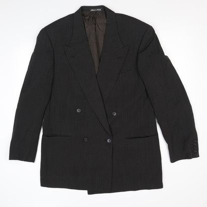 Mens UK Size 42 Marks and Spencer Regular Black Suit Jacket