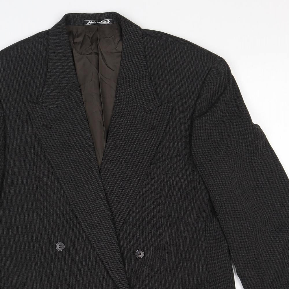 Mens UK Size 42 Marks and Spencer Regular Black Suit Jacket