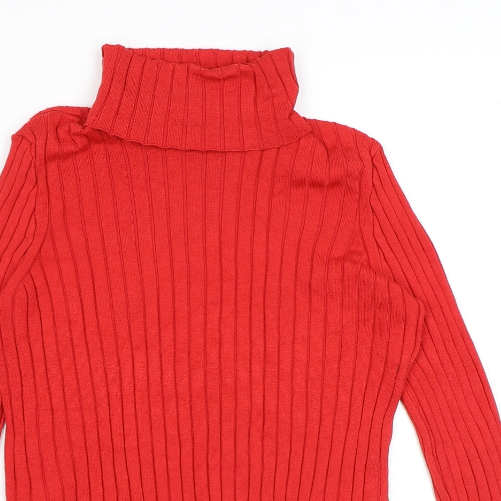 Womens UK Size M H&M Red Pullover Jumper