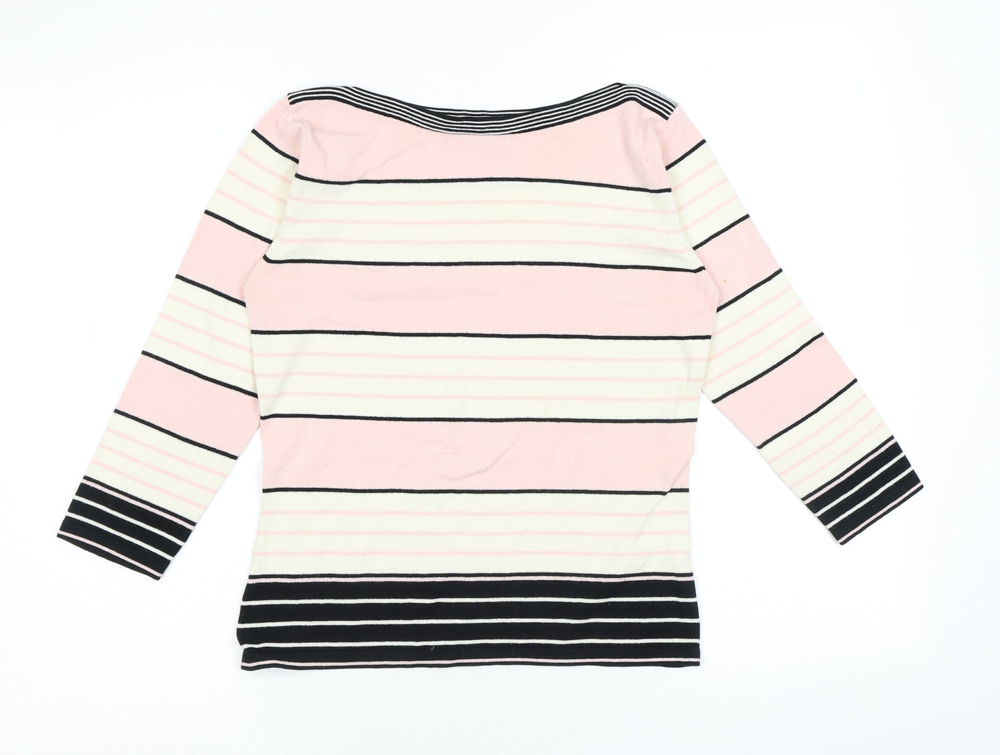 Womens UK Size 8 Marks and Spencer Pink Pullover Jumper