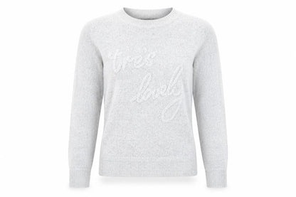 Womens UK Size M Oasis Grey Pullover Jumper