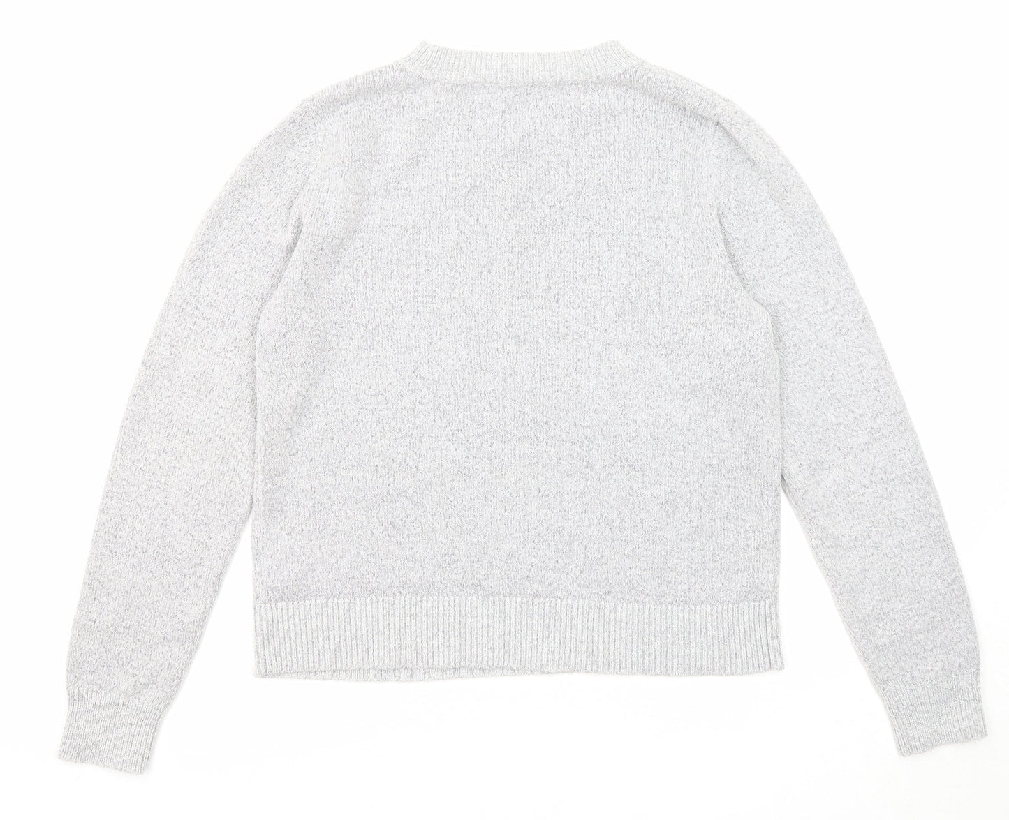 Womens UK Size M Oasis Grey Pullover Jumper