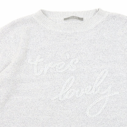 Womens UK Size M Oasis Grey Pullover Jumper
