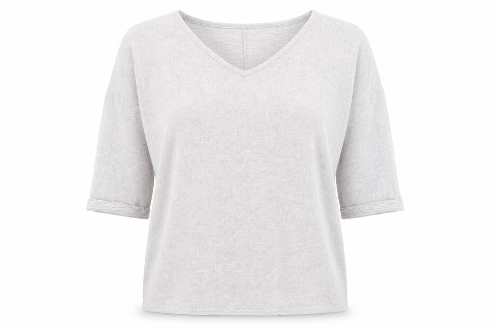 Womens UK Size M New Look Grey Pullover Jumper
