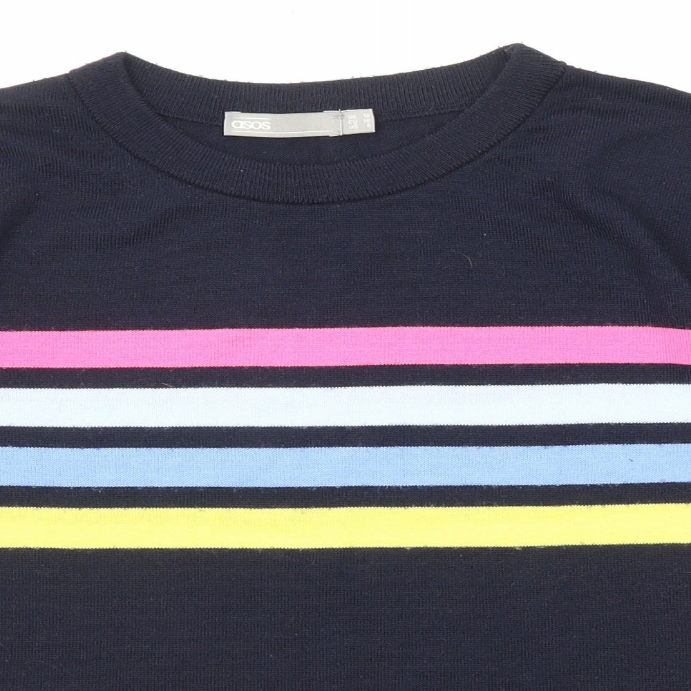 Womens UK Size 10 ASOS Blue Pullover Jumper