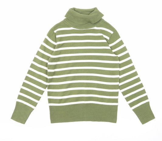 Womens UK Size 6 Marks and Spencer Green Pullover Jumper