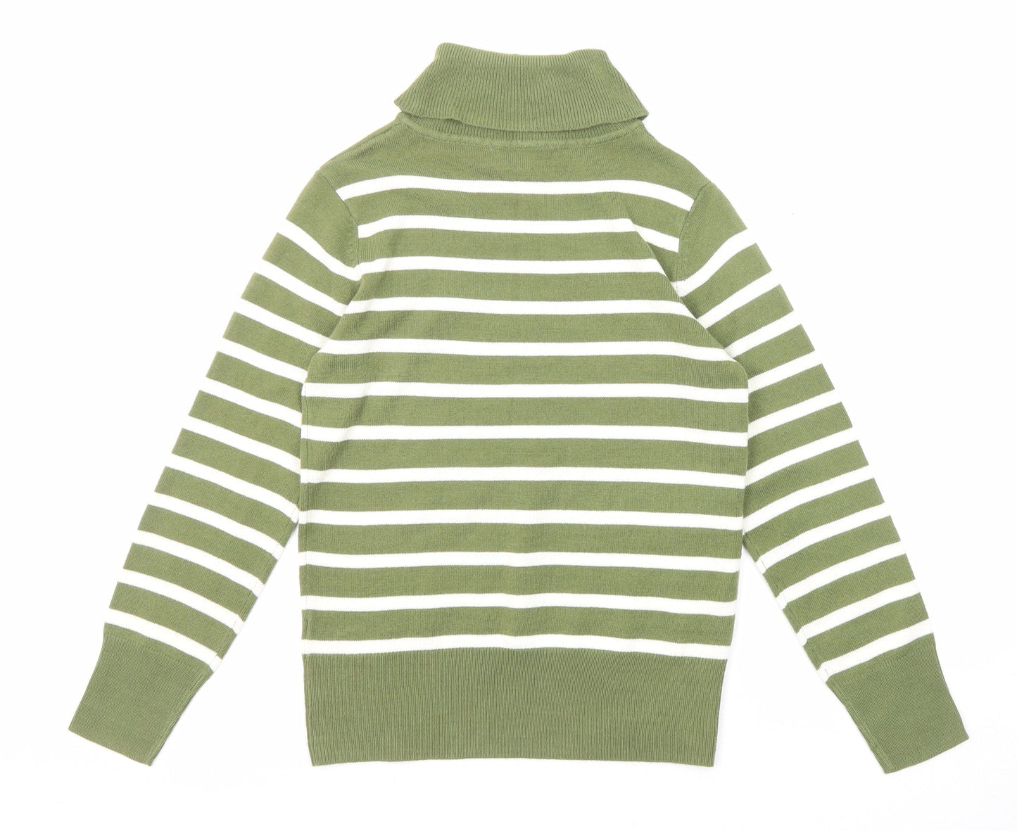 Womens UK Size 6 Marks and Spencer Green Pullover Jumper