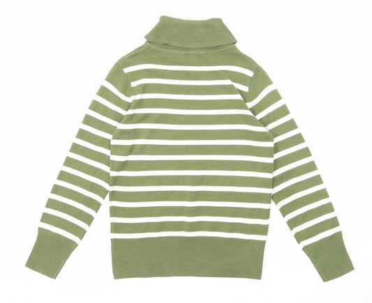 Womens UK Size 6 Marks and Spencer Green Pullover Jumper