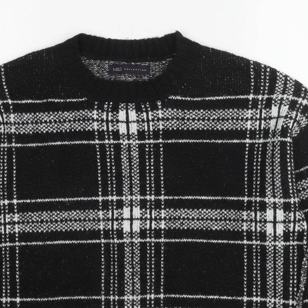 Womens UK Size 12 Marks and Spencer Black Pullover Jumper