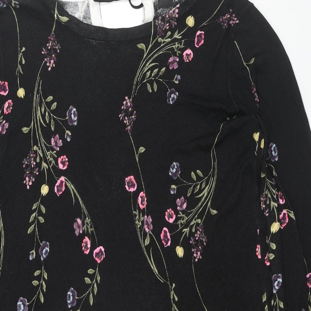 Womens UK Size 10 NEXT Black Pullover Jumper