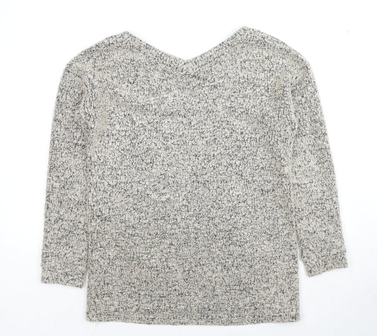 Womens UK Size 12 NEXT Beige Pullover Jumper