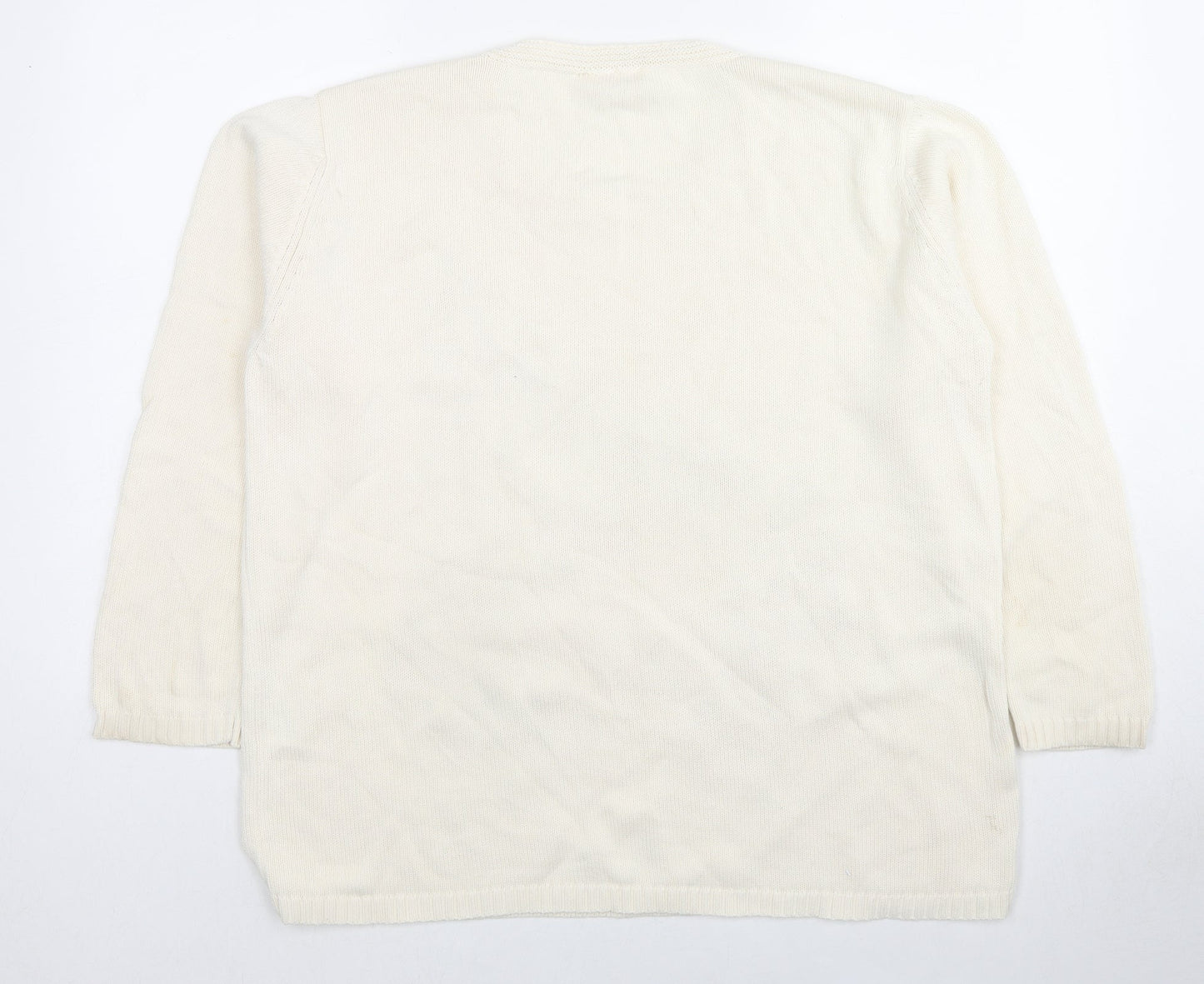 Womens UK Size XL Betty Barclay Ivory Pullover Jumper