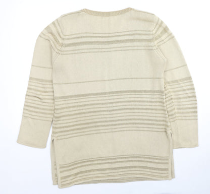 Womens UK Size 14 St Michael Beige Pullover Jumper