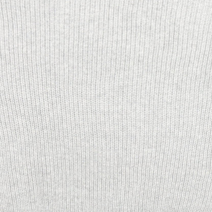 Marks and Spencer Mens Grey V-Neck Polyester Pullover Jumper Size M Long Sleeve