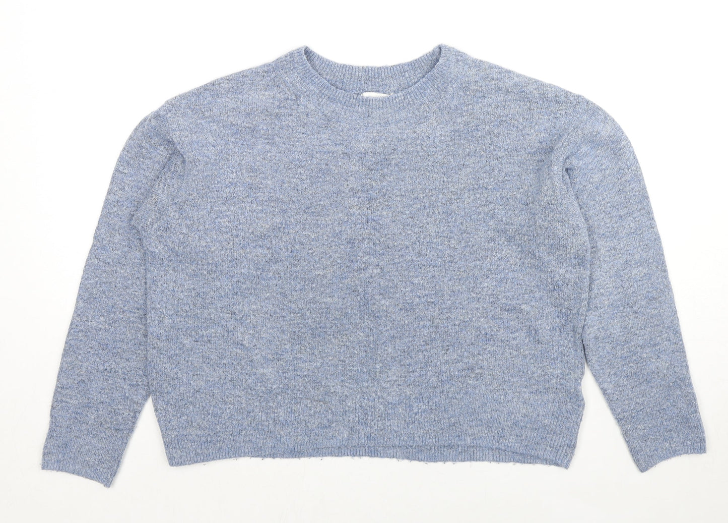 Womens UK Size S Marks and Spencer Blue Pullover Jumper
