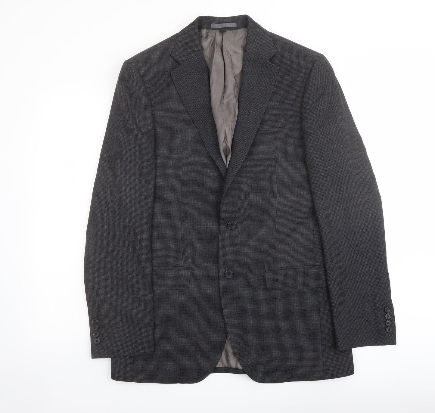 Mens UK Size 38 Marks and Spencer Regular Grey Suit Jacket
