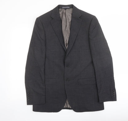 Mens UK Size 38 Marks and Spencer Regular Grey Suit Jacket