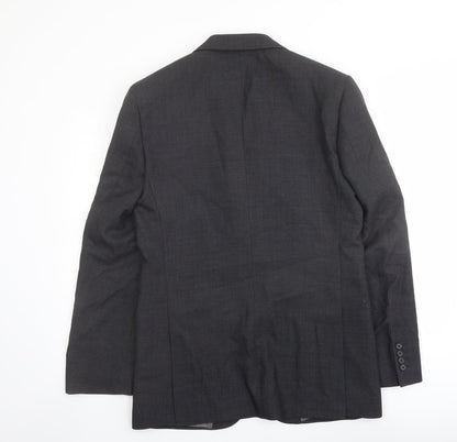 Mens UK Size 38 Marks and Spencer Regular Grey Suit Jacket