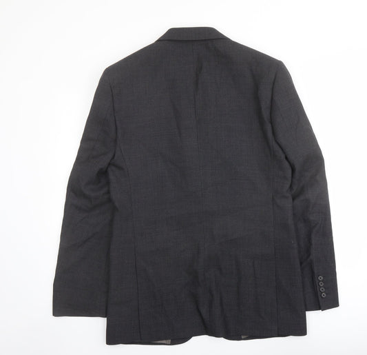 Mens UK Size 38 Marks and Spencer Regular Grey Suit Jacket