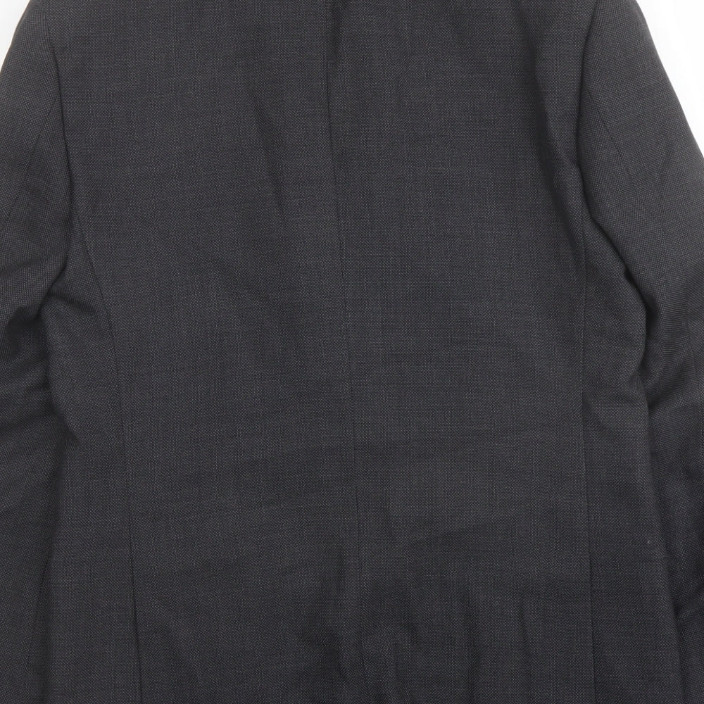 Mens UK Size 38 Marks and Spencer Regular Grey Suit Jacket