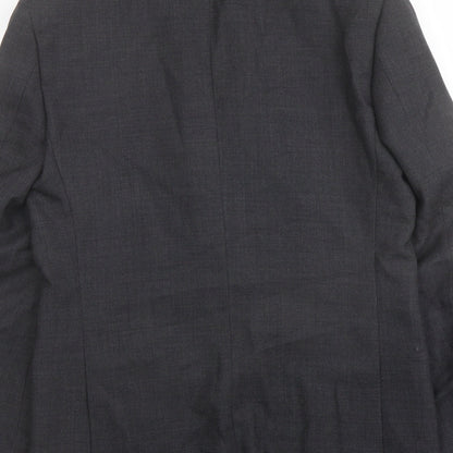 Mens UK Size 38 Marks and Spencer Regular Grey Suit Jacket