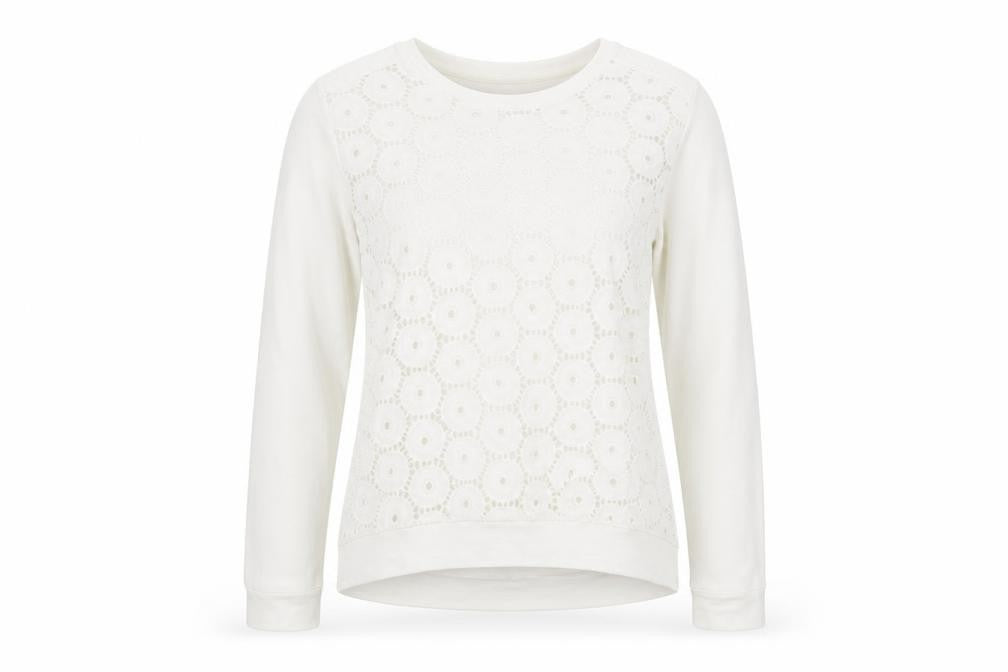 Womens UK Size L Gap Ivory Pullover Sweatshirt