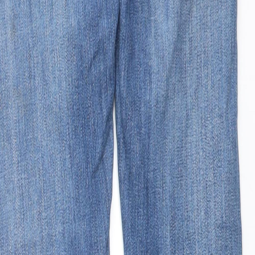 Levi's Womens Blue Cotton Skinny Jeans Size 25 in L32 in Regular Button