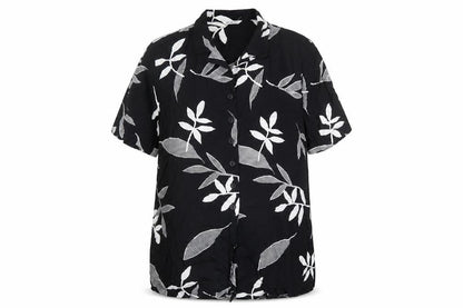 Womens UK Size 14 Berkertex Black Basic Button-Up