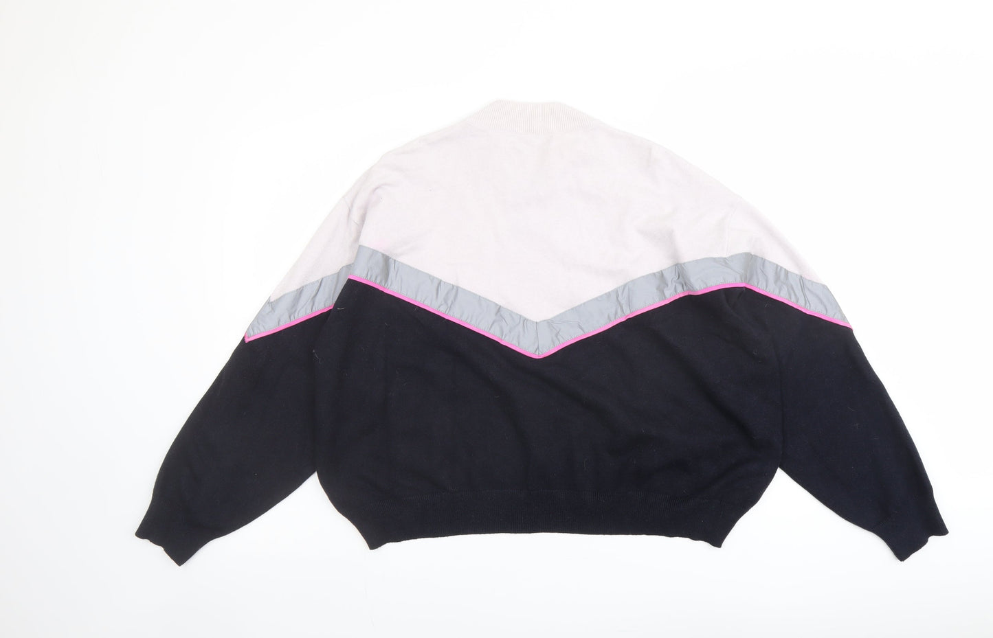Womens UK Size S Zara Blue Pullover Jumper