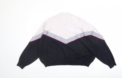 Womens UK Size S Zara Blue Pullover Jumper