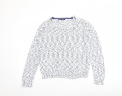 Womens UK Size 16 M&Co Blue Pullover Jumper